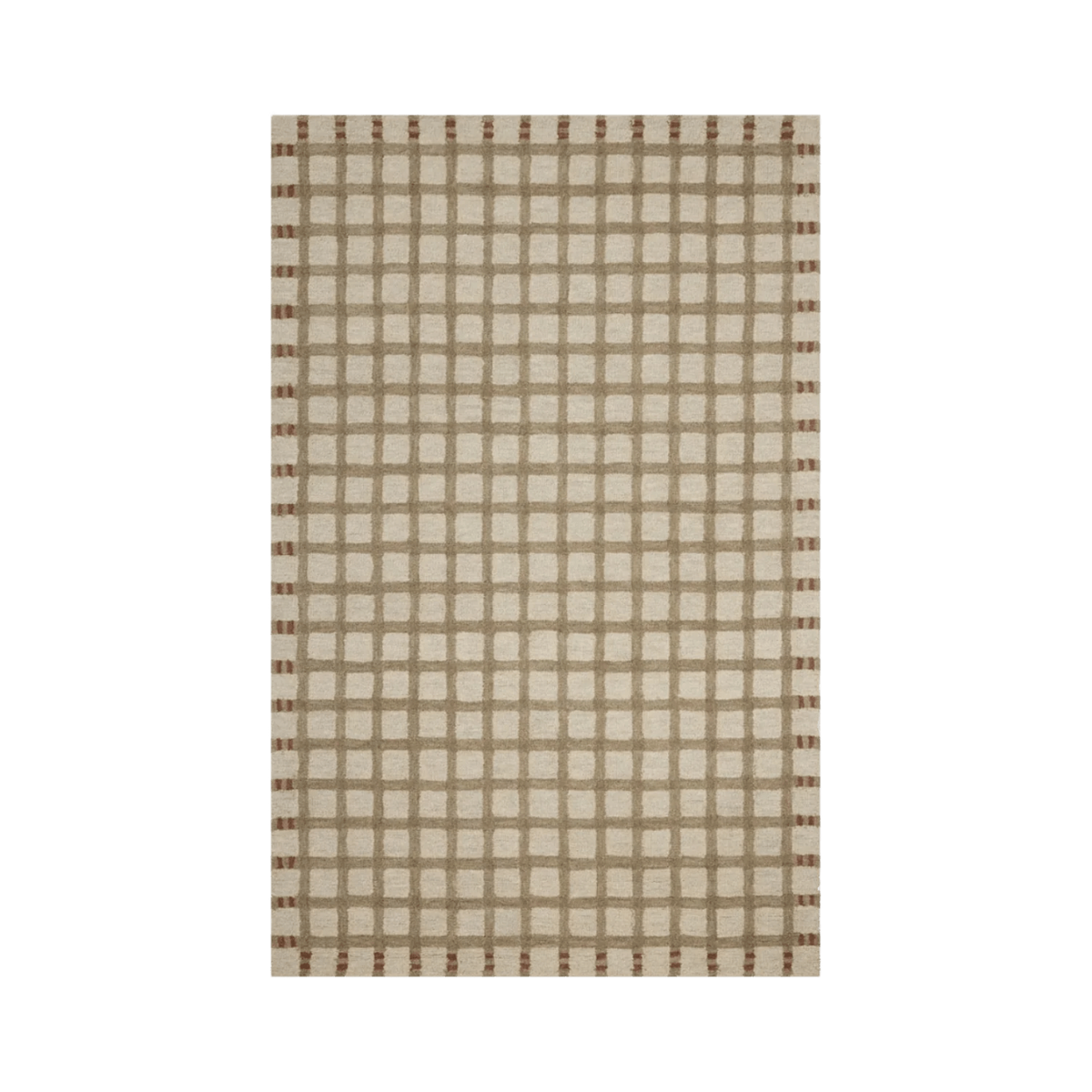 Waylon Natural/Rust Rug - LC Design Co. Shoppe