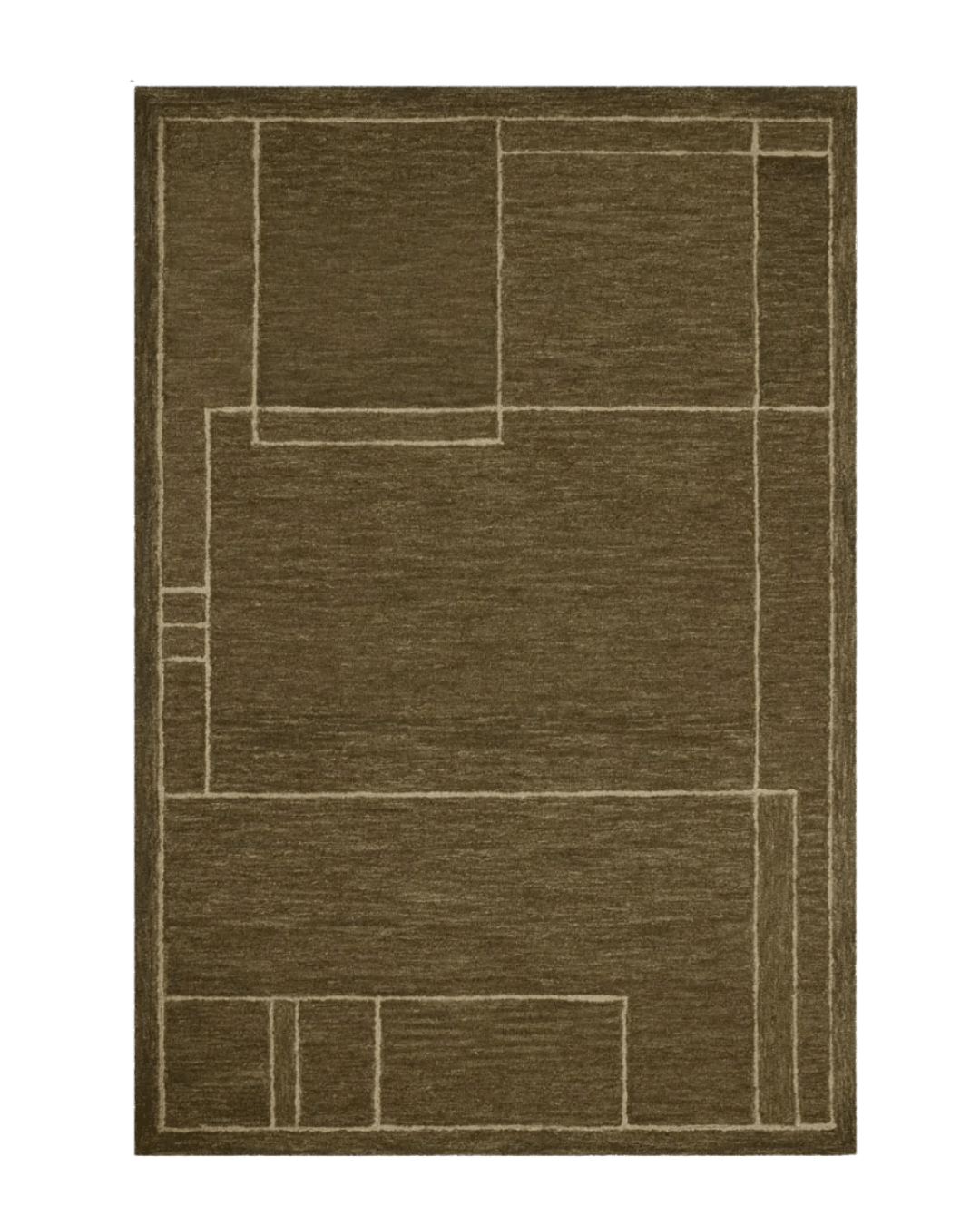 Barrow Olive/Natural Rug - LC Design Co. Shoppe