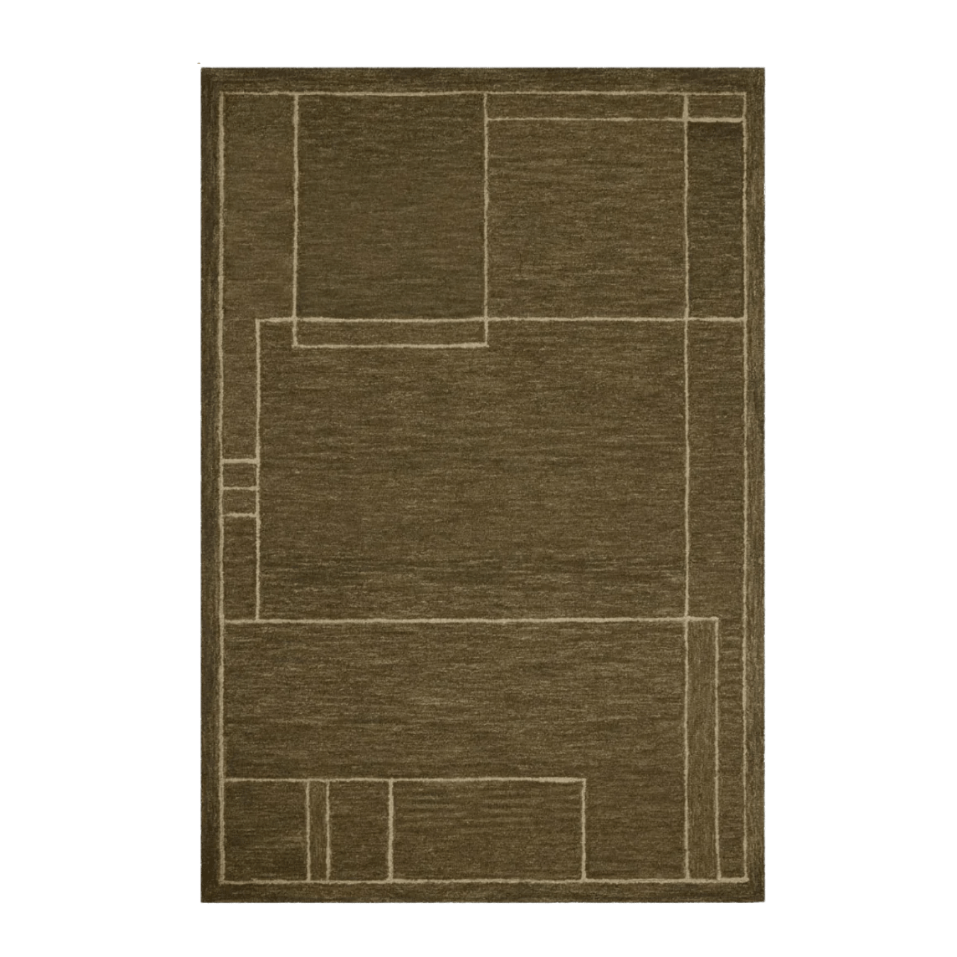 Barrow Olive/Natural Rug - LC Design Co. Shoppe