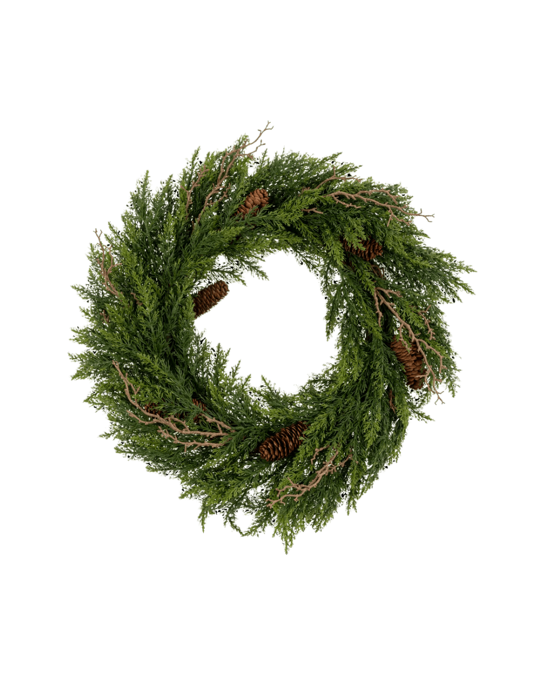 Conifer Wreath - LC Design Co. Shoppe