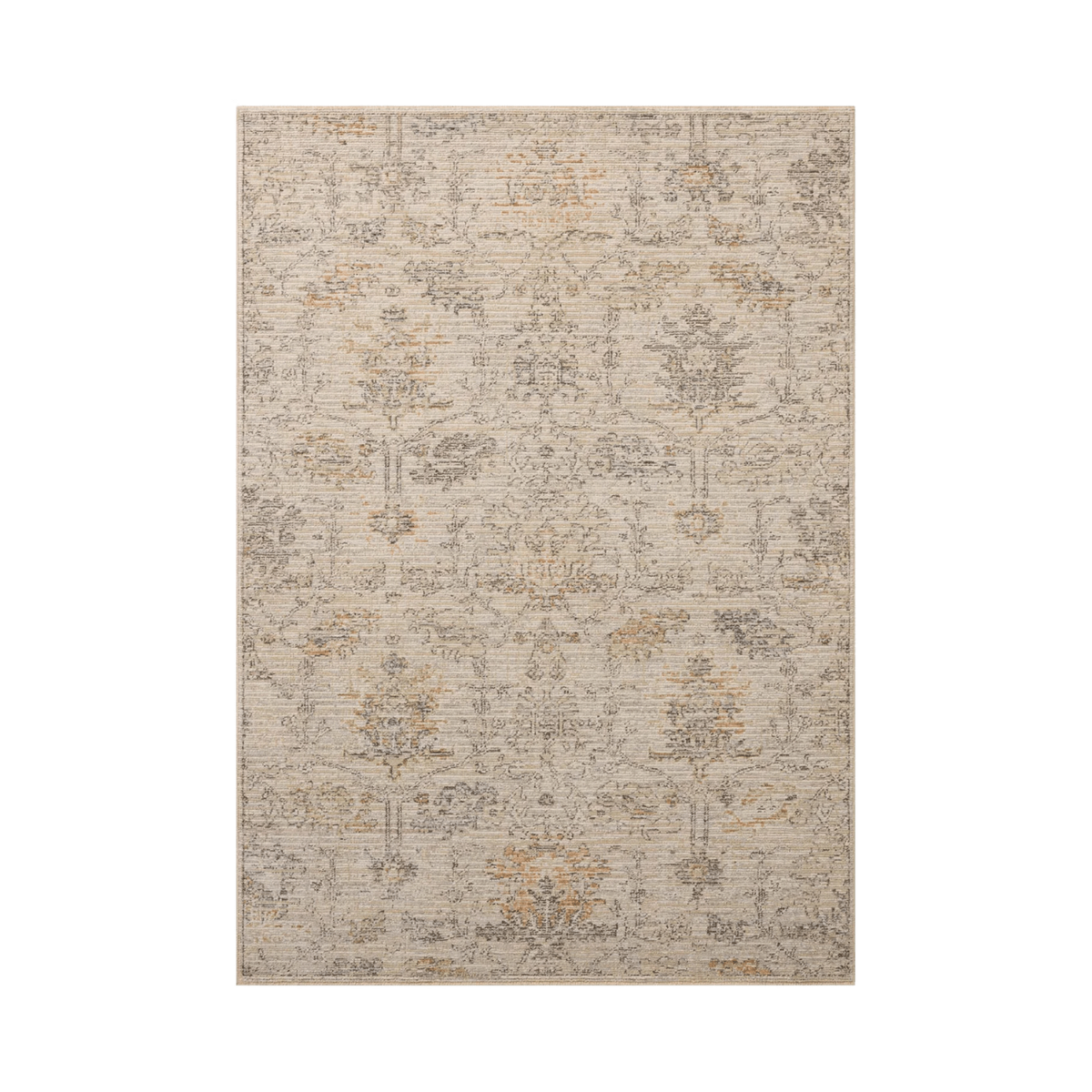 Milena Ivory/Granite Rug - LC Design Co. Shoppe