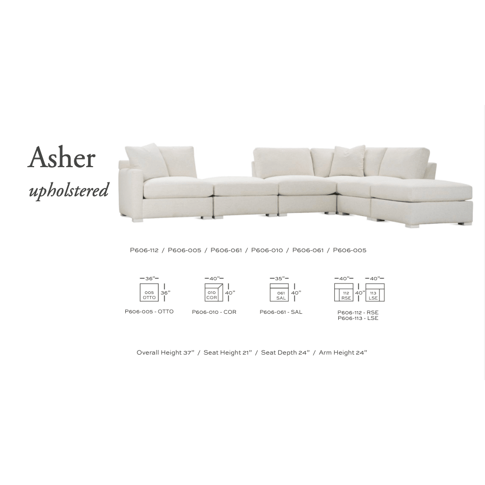 Asher Modular Sectional - LC Design Co. Shoppe
