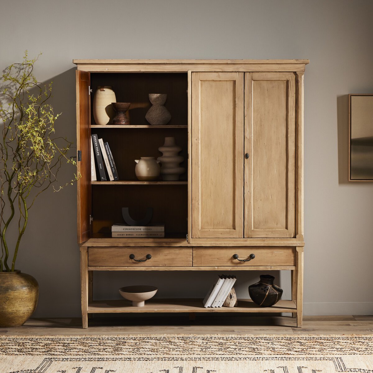 Brimley Wide Cabinet - LC Design Co. Shoppe