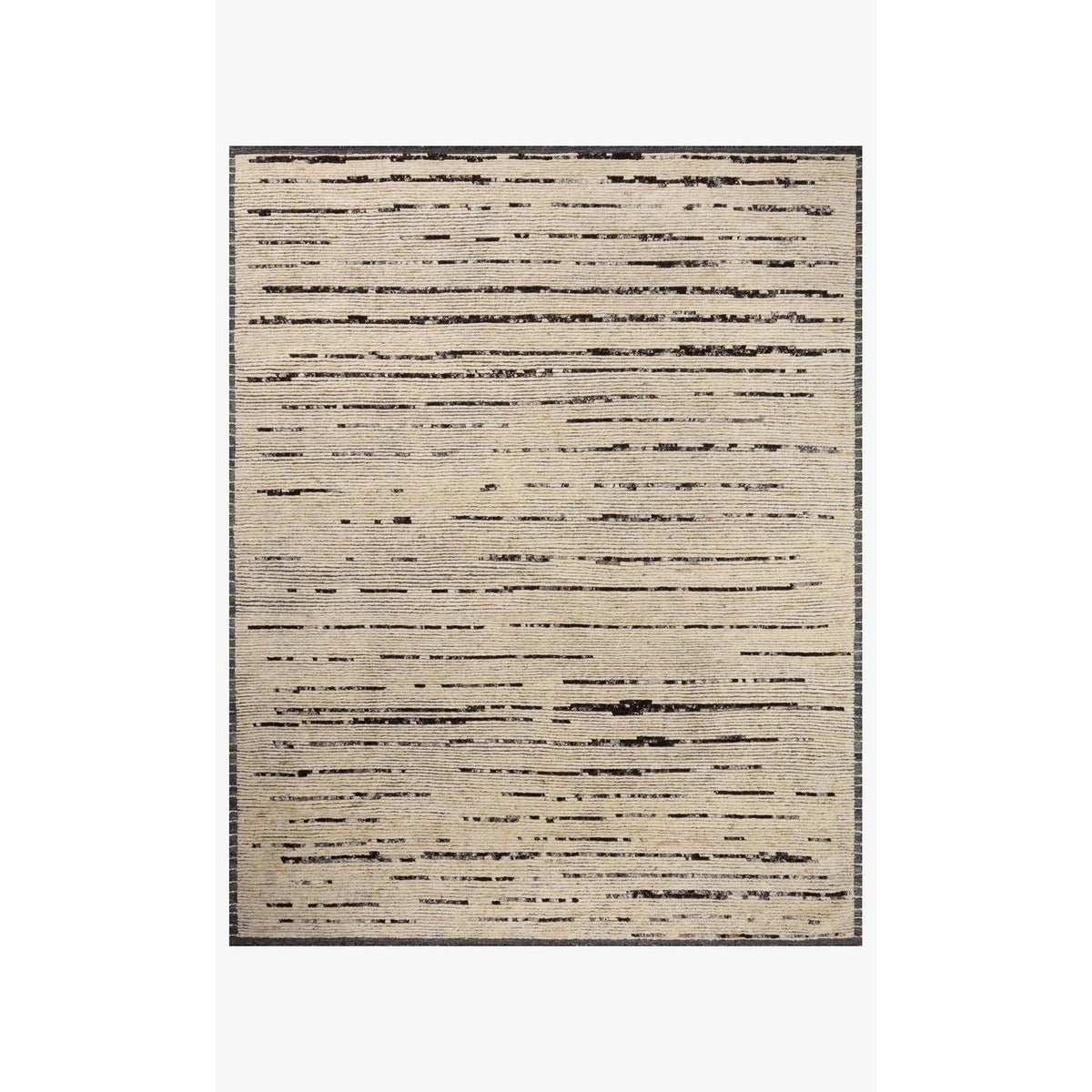 Briyana Natural/Black Rug - LC Design Co. Shoppe