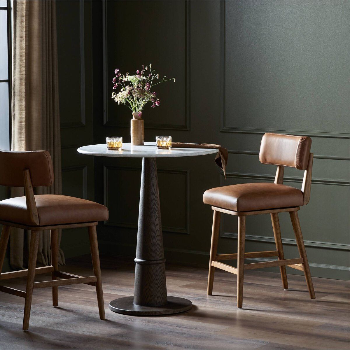 Cardell Swivel Coutner Stool - LC Design Co. Shoppe