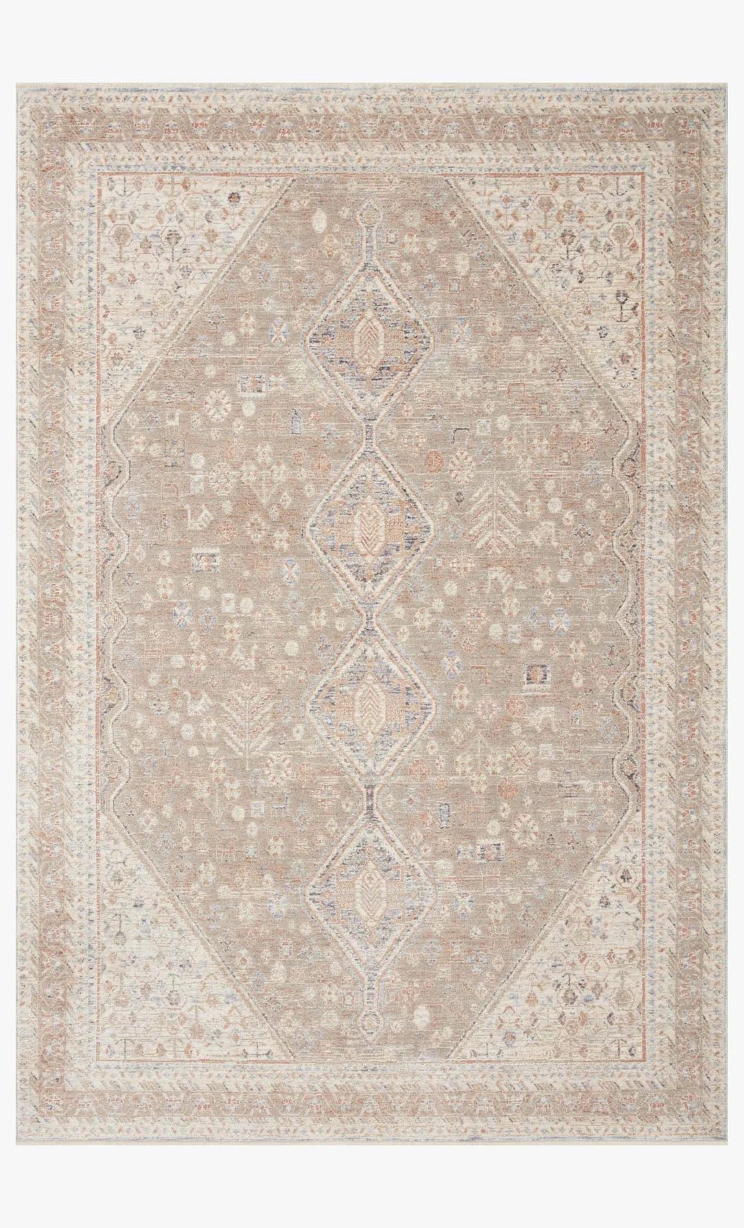 Carlisle Taupe/Ivory Rug - LC Design Co. Shoppe