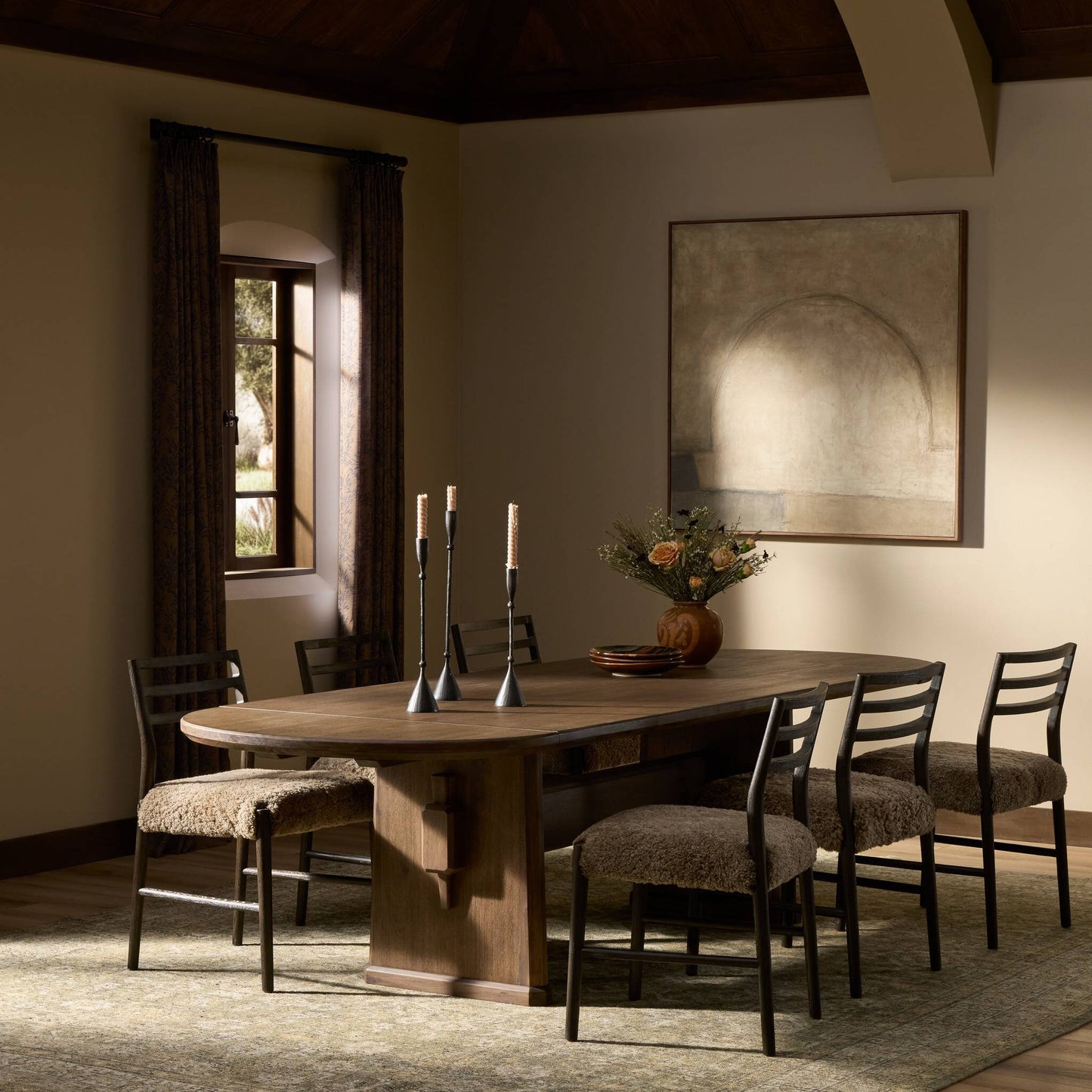 Melina Extension Dining Table