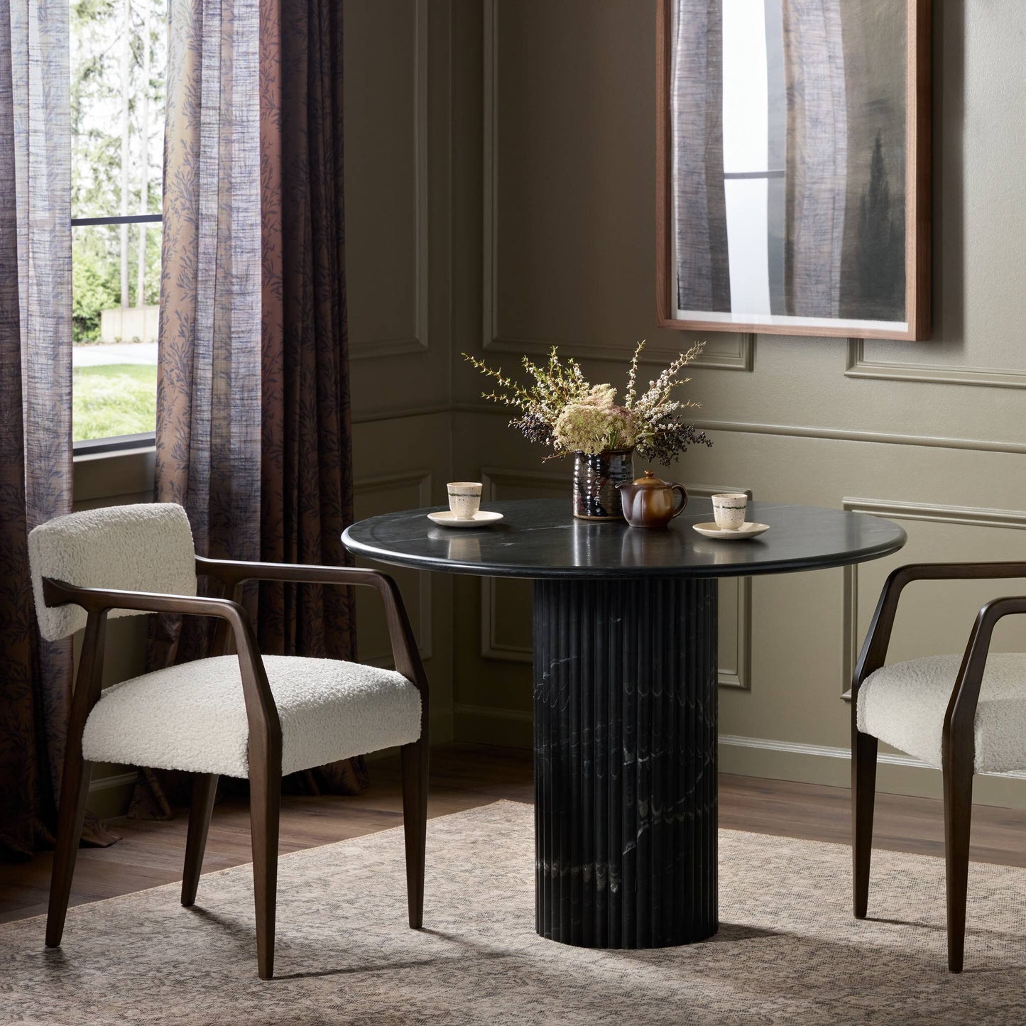 Orandas Round Dining Table