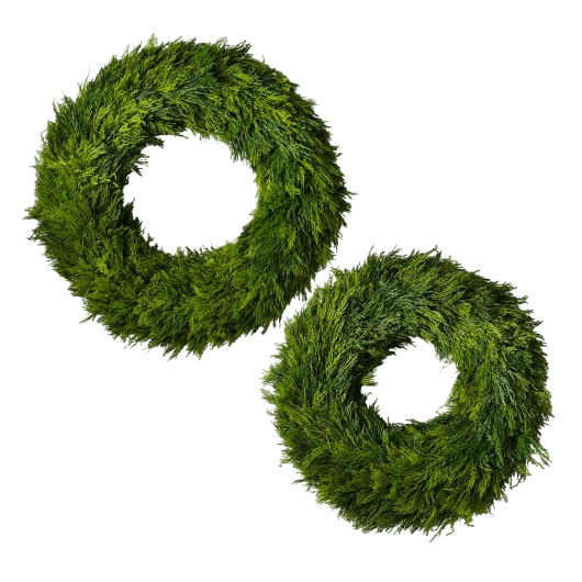 Cypress Wreath - LC Design Co. Shoppe