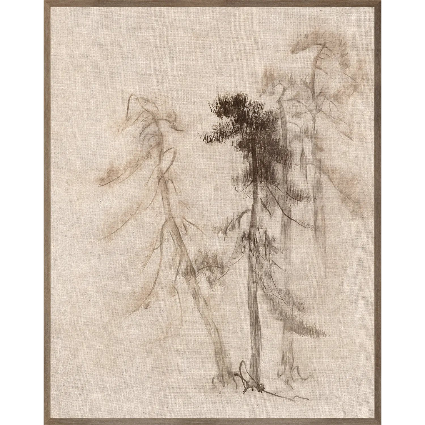 Ink Wash Pines