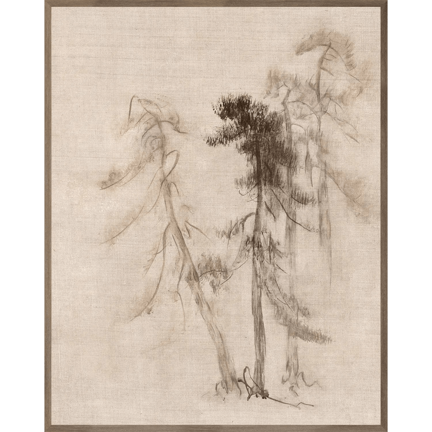 Ink Wash Pines - LC Design Co. Shoppe