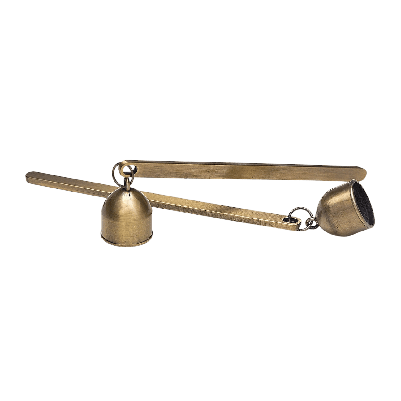 Antique Brass Bell Snuffer - LC Design Co. Shoppe