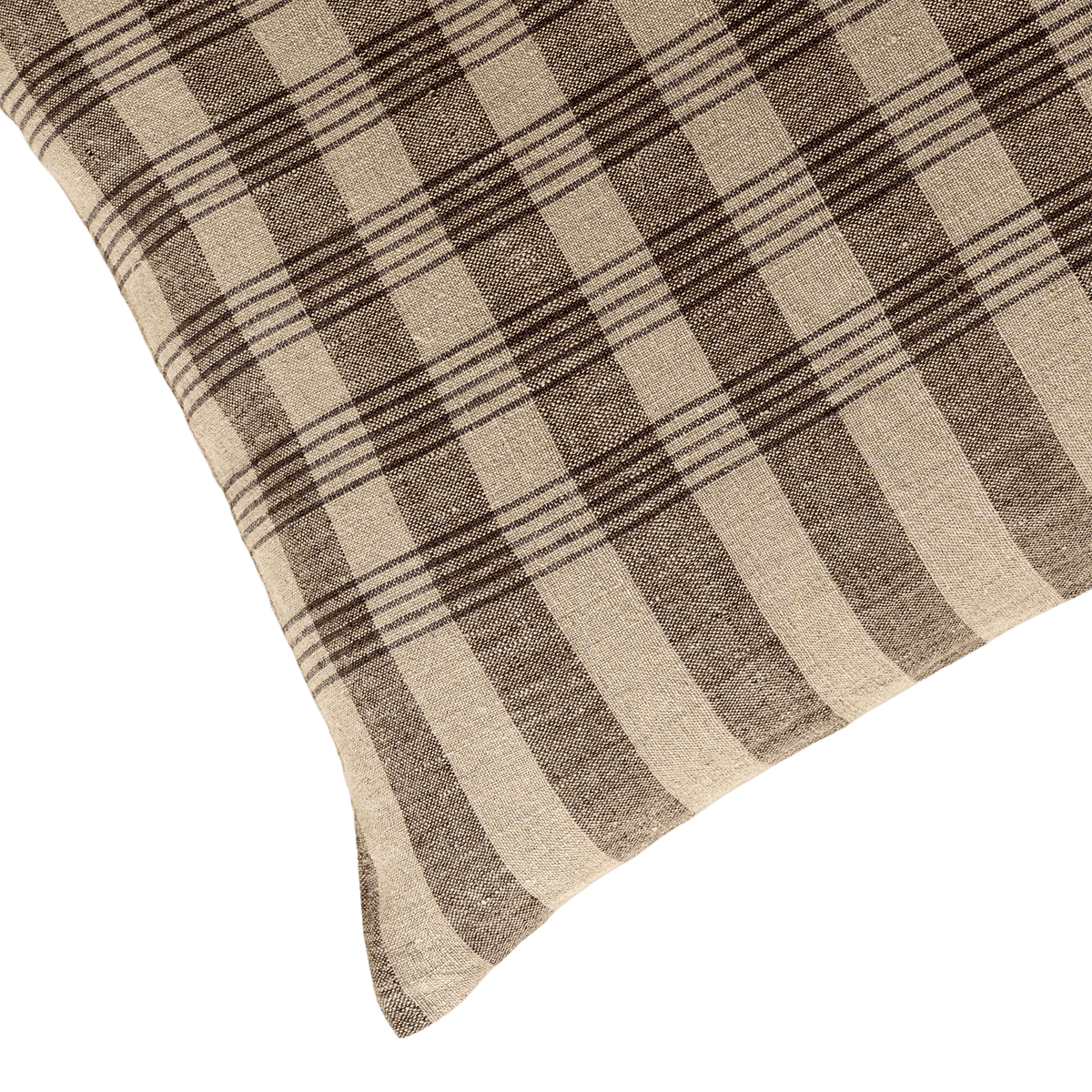 Homestead Plaid Linen Pillow - LC Design Co. Shoppe