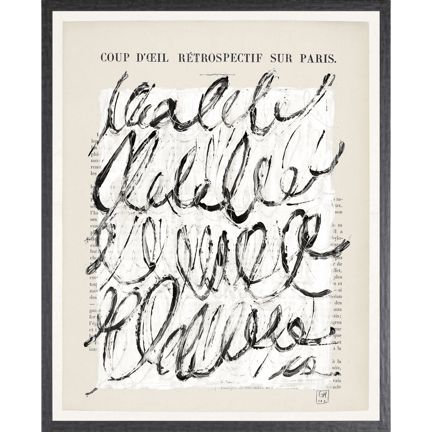 Parisienne Page III Art - LC Design Co. Shoppe