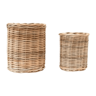 Hand Woven Wicker Basket - LC Design Co. Shoppe