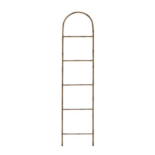 Metal Ladder with Bamboo Finish - LC Design Co. Shoppe