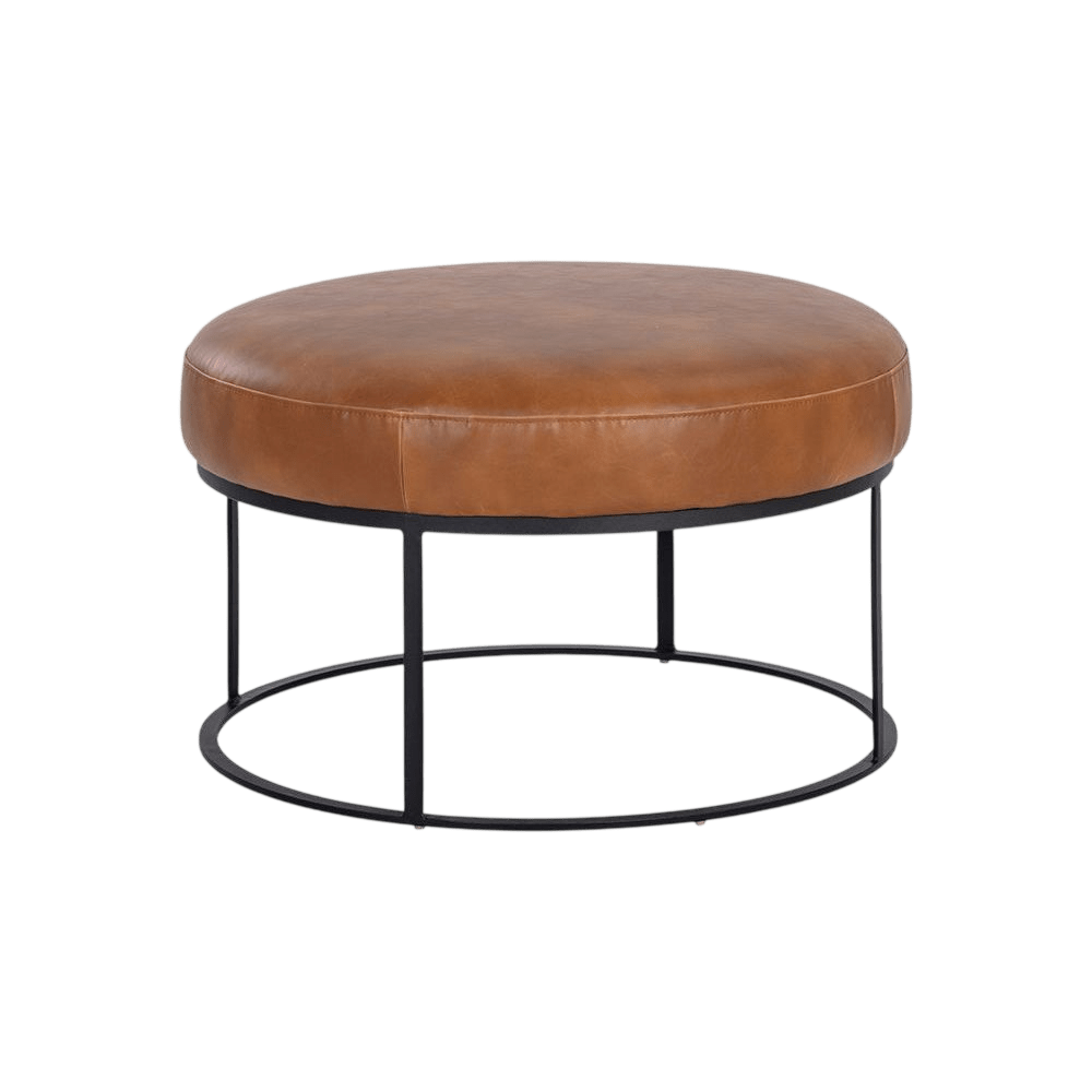 Ella Ottoman-Tan - LC Design Co. Shoppe