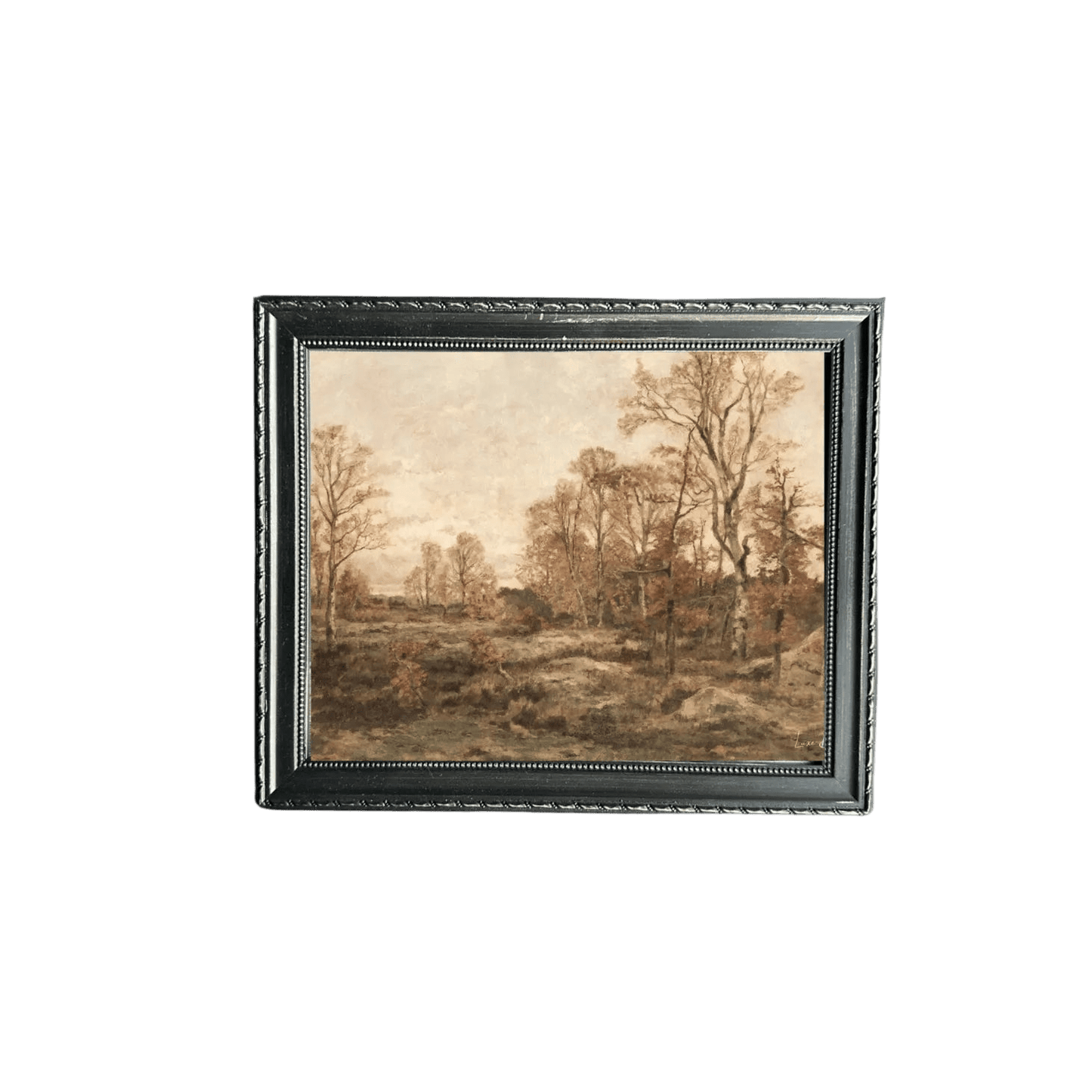 French Country Black Framed Art - LC Design Co. Shoppe