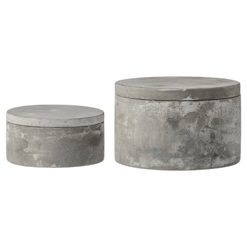 Cement Canisters - LC Design Co. Shoppe