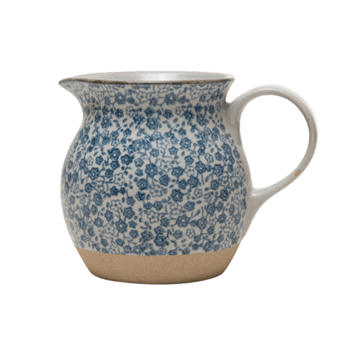 Floral Print Pitcher - LC Design Co. Shoppe