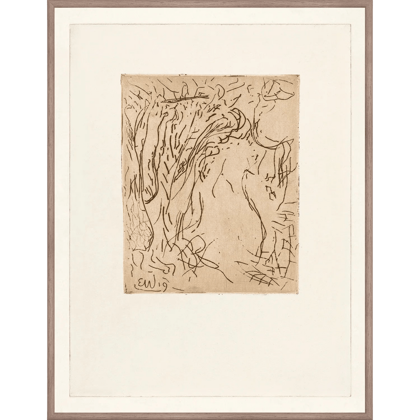 Mezzotint Composition Art - LC Design Co. Shoppe