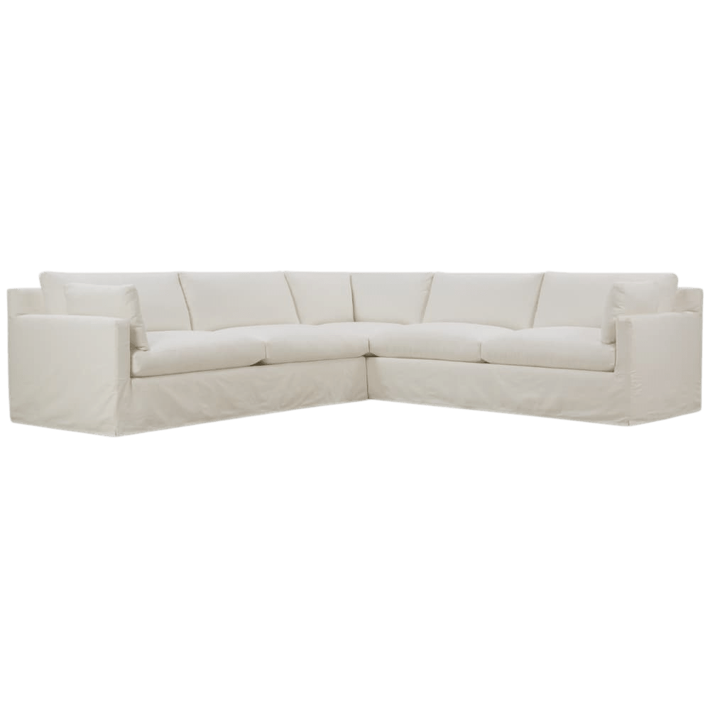 Sylvie Slipcovered Sectional - LC Design Co. Shoppe