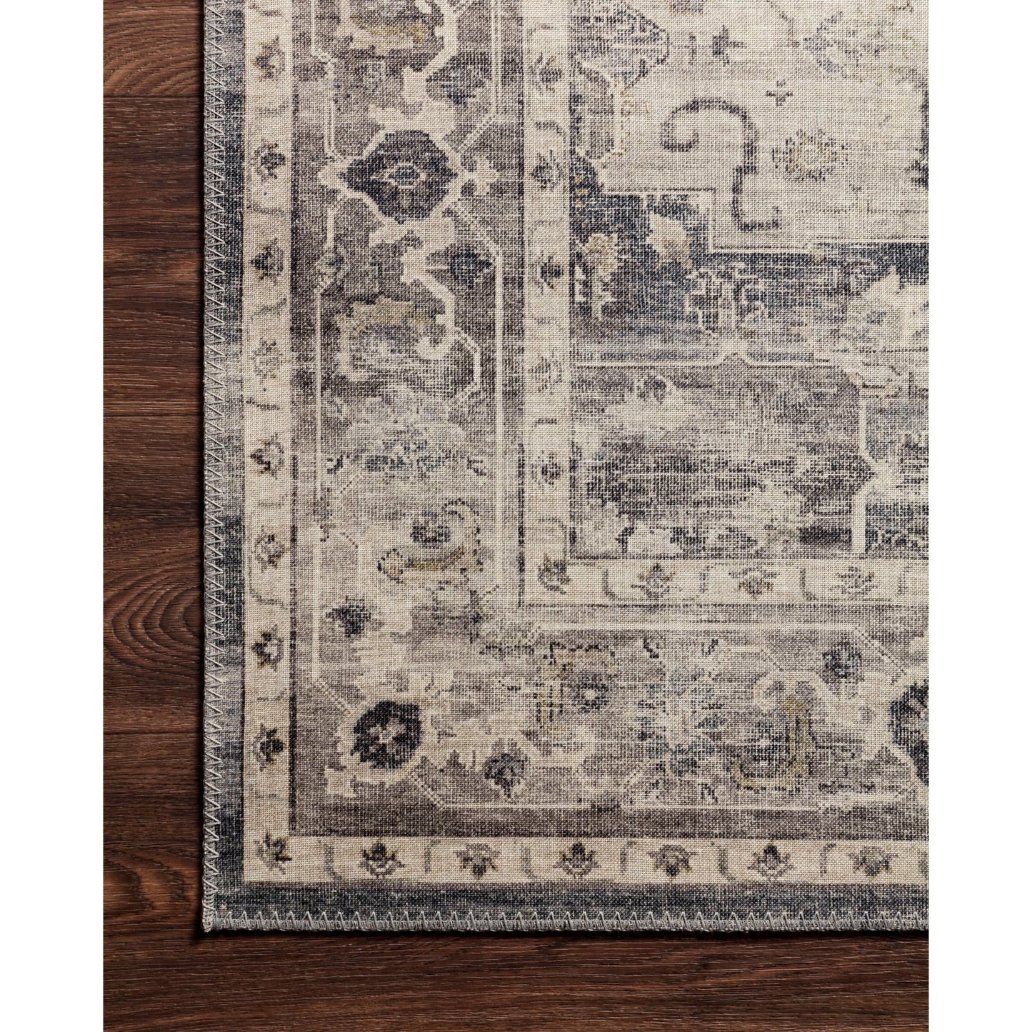 Hathaway Steel/Ivory Rug - LC Design Co. Shoppe