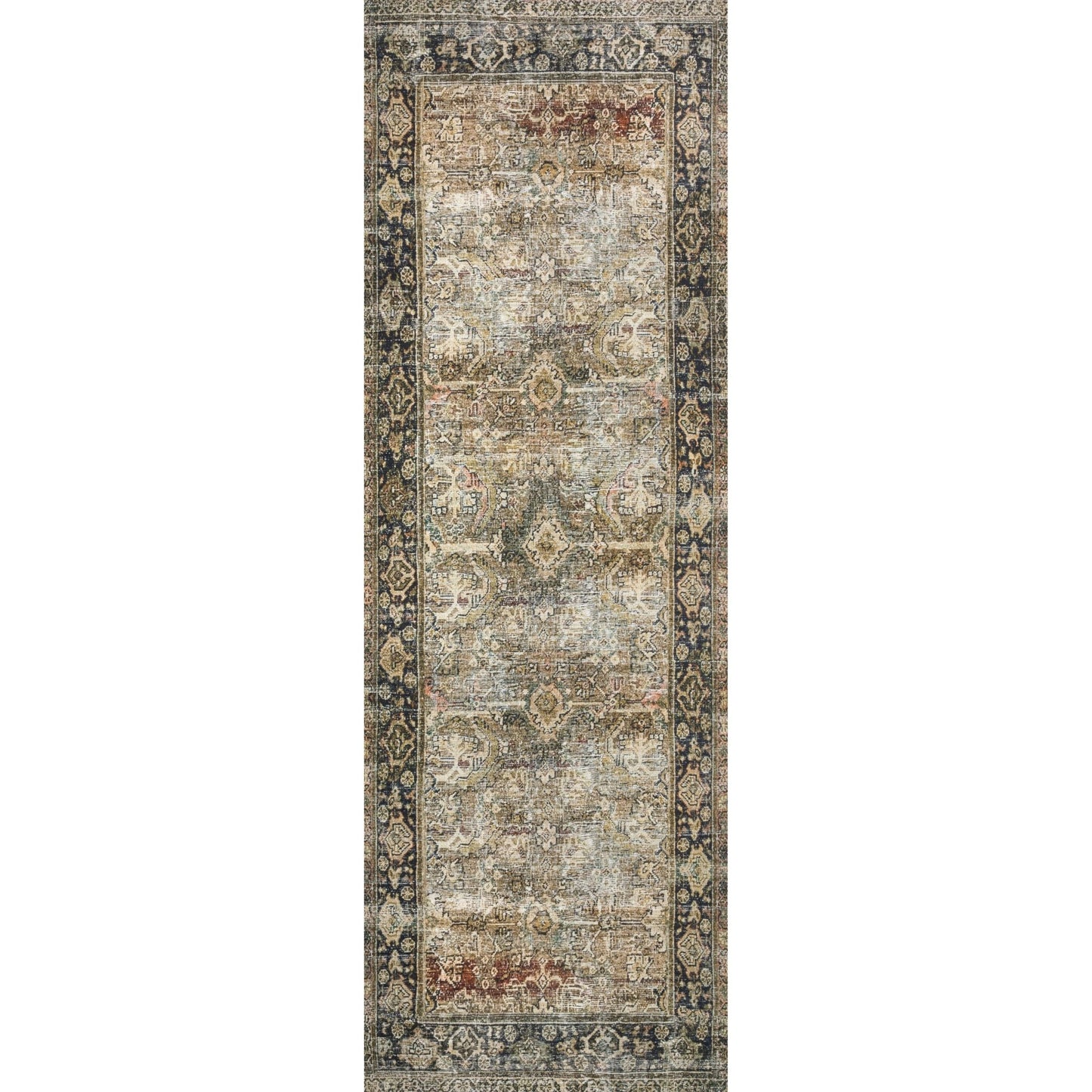 Layla Olive/Charcoal Rug - LC Design Co. Shoppe