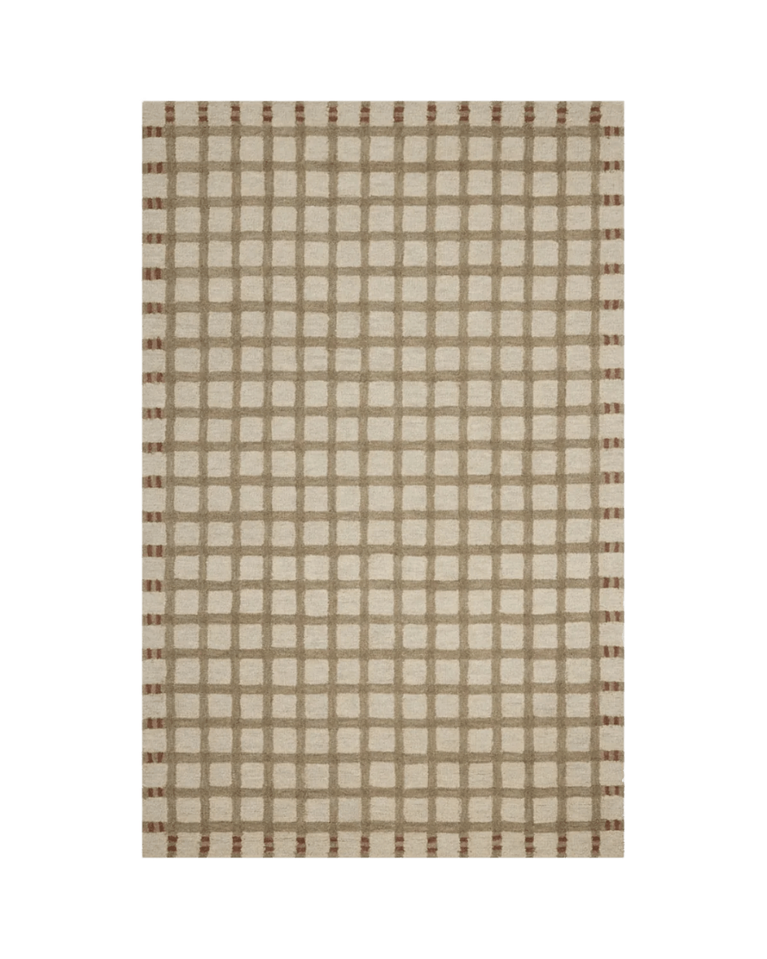 Waylon Natural/Rust Rug - LC Design Co. Shoppe