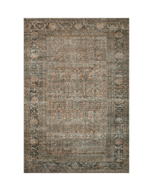 Adrian Terracotta/Multi Rug - LC Design Co. Shoppe