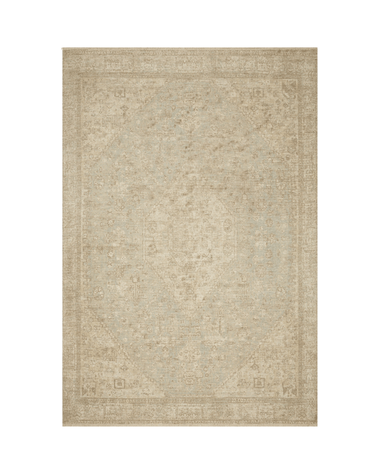 Priya Ocean/Ivory Rug - LC Design Co. Shoppe