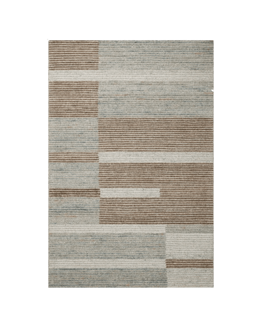 Stiles Tobacco/Lagoon Rug - LC Design Co. Shoppe