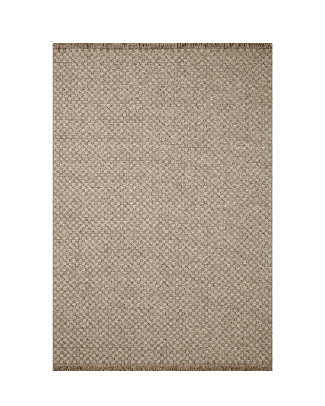 Dawn Natural Check Rug - LC Design Co. Shoppe