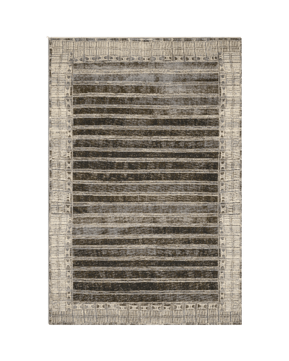 Mika Charcoal/Ivory Rug - LC Design Co. Shoppe