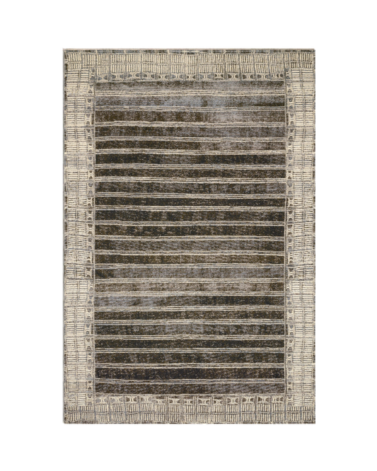 Mika Charcoal/Ivory Rug