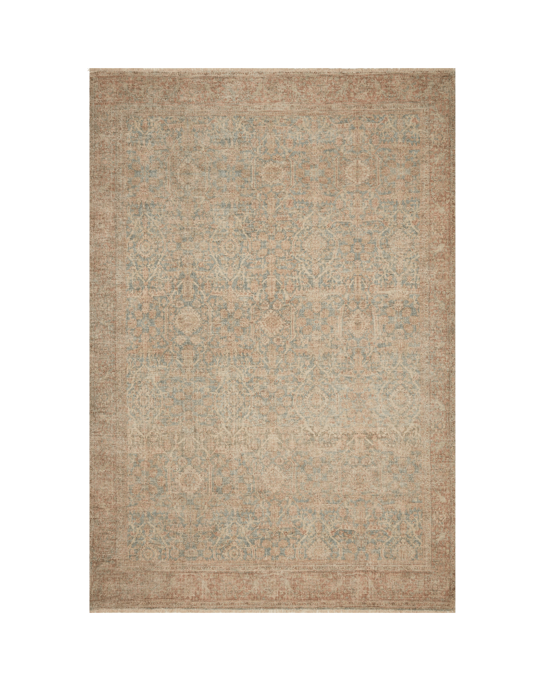 Priya Denim/Rust Rug - LC Design Co. Shoppe
