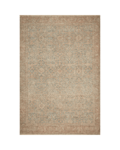 Priya Denim/Rust Rug - LC Design Co. Shoppe