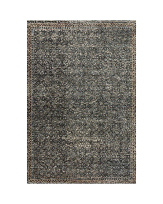 Amara Ink/Turquoise Rug