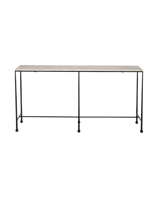 River Console Table -Botticino Marble - LC Design Co. Shoppe