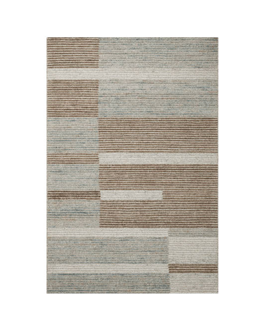 Stiles Tobacco/Lagoon Rug - LC Design Co. Shoppe