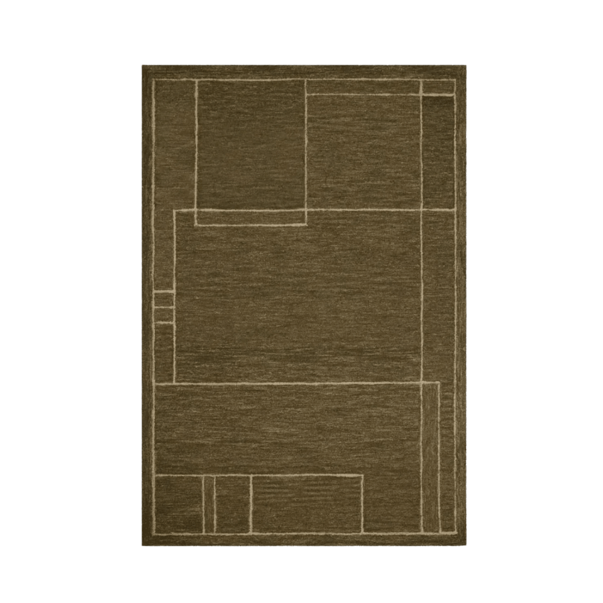 Barrow Olive/Natural Rug - LC Design Co. Shoppe