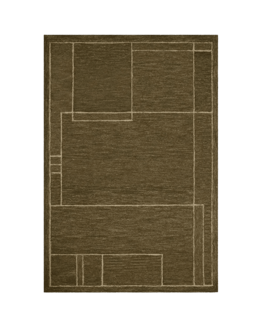 Barrow Olive/Natural Rug - LC Design Co. Shoppe