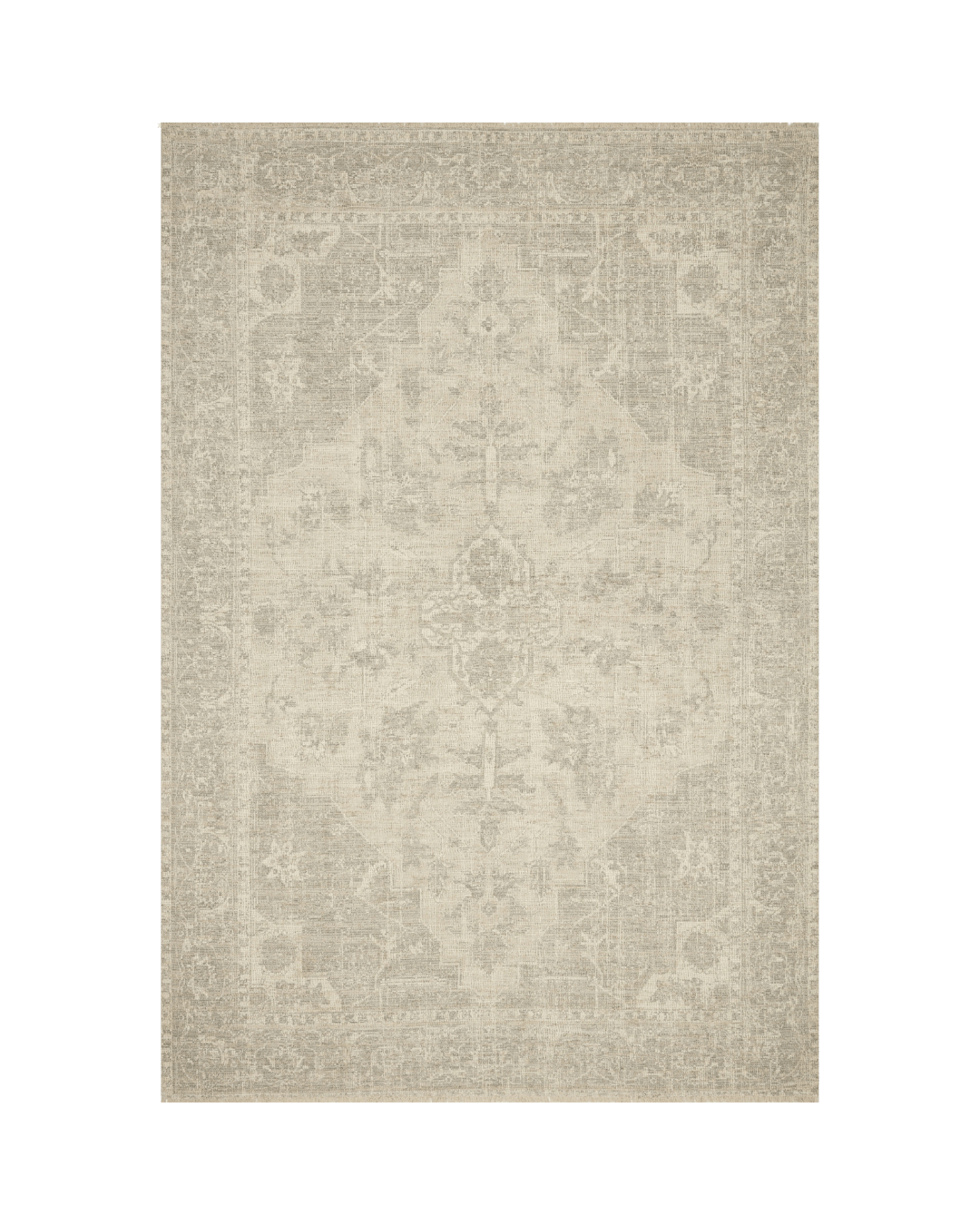 Priya Ivory/Grey Rug - LC Design Co. Shoppe