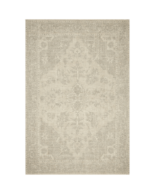 Priya Ivory/Grey Rug - LC Design Co. Shoppe