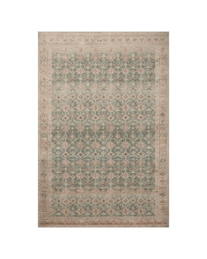 Aubrey Aqua/Sand Rug - LC Design Co. Shoppe
