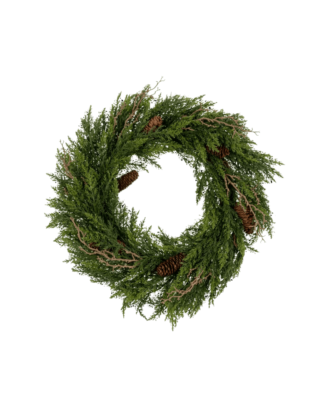 Conifer Wreath - LC Design Co. Shoppe