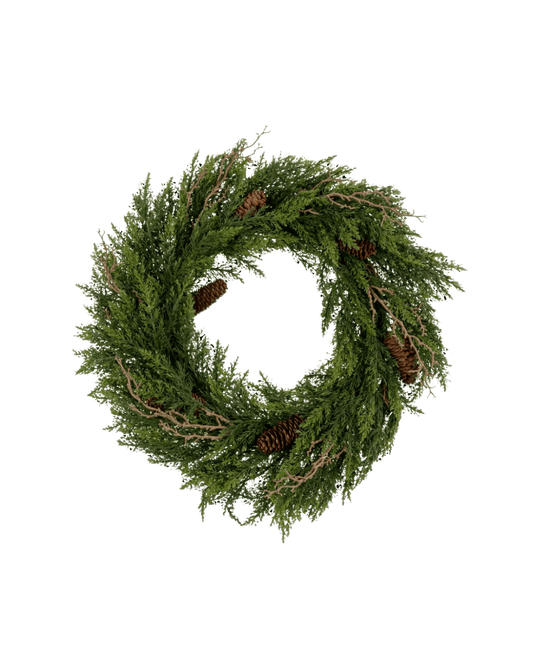 Conifer Wreath - LC Design Co. Shoppe