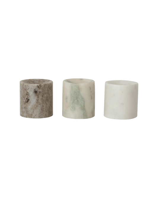 Marble Taper Holder - LC Design Co. Shoppe