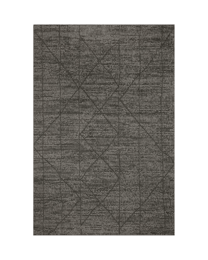 Kamala Detailed Charcoal Rug - LC Design Co. Shoppe