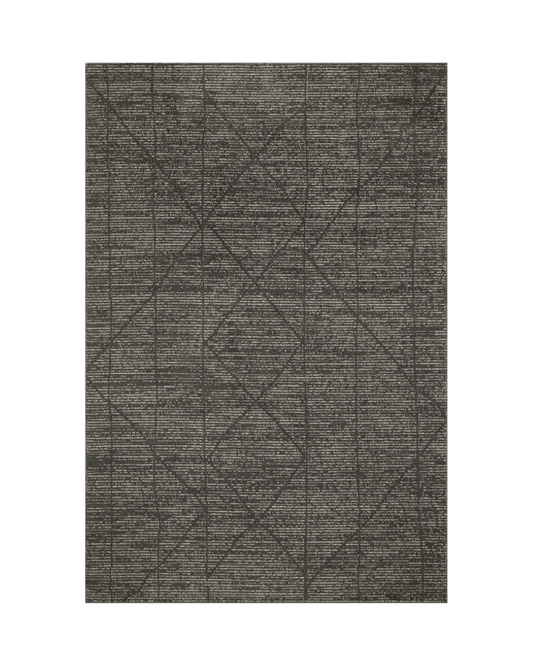 Kamala Detailed Charcoal Rug - LC Design Co. Shoppe